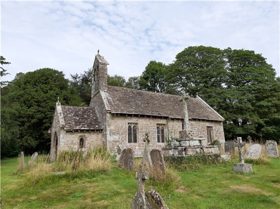 Exterior image of south side of church